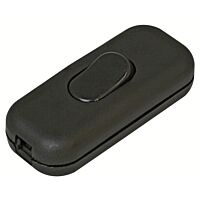 KOPP Spínač 178 šňůrový průběžný 2A černý