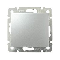 LEGRAND Spínač VALENA 770101 č. 1 IP31 stříbrná