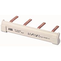 ABB Fázová přípojnice 1pólová, 4 kontakty, 6 mm2 2CDG924003R0011