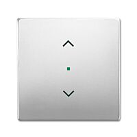 ABB Kryt 2CKA006220A0535 1násobný, symbol „žaluzie“; ušlechtilá ocel; SRB-1-866