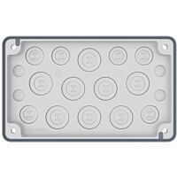 EATON Příruba F3A-2K-M32/16 kabelová s otvory pro průchodky plast IP66