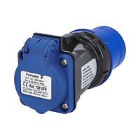 Adaptér 13910FR IP54 CEE zásuvka s kolík