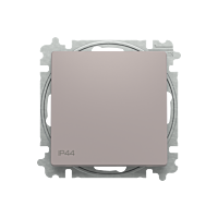 ABB ZONI Ovladač 3559T-A86940 244 přepínací, s krytem, řazení 6/0, IP44, greige