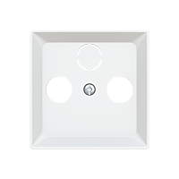 ABB Zoni 5011T-A00300 240 Kryt ovládání zásuvky televizní, rozhlasové (a satelitní) matná bílá