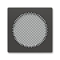 ABB Zoni 5016T-A00075 237 Kryt ovládání pro reproduktor AudioWorld, s kulatou mřížkou matná černá
