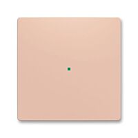 ABB Kryt ZONI 6220T-A01000 242 ovládání 1násobný, bez potisku pudrová