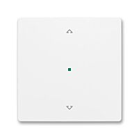 ABB Kryt ZONI 6220T-A01002 240 ovládání 1násobný, symbol "žaluzie" matná bílá