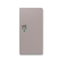 ABB Kryt ZONI 6220T-A02203 244 ovládání 2násobný pravý, symbol "scény" greige