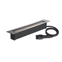 DASAR® 500 EL Edelstahl 3000K eckig