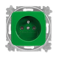 ABB REFLEX SI Zásuvka 6619B-A06357 Z s clonkami, bezšroubové svorky, IP40, zelená