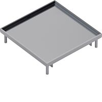 Přístrojové nerezové víko plné Q16 pro p