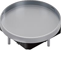 Přístrojové nerezové víko plné R12 pro p