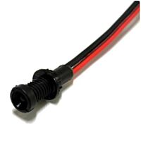 Kontrolka LED 3 červená 12-24V AC/DC