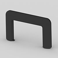 KOPOS Kryt 8407_FB PK 90X55 D průchodkový černá