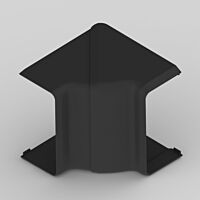 KOPOS Kryt rohový vnitřní 8505_FB EKD 80X40 černá