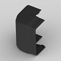 KOPOS Kryt rohový vnější 8506_FB EKD 80X40 černá