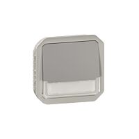 Spínač PLEXO 069544L č.1So tl. IP55 šedá