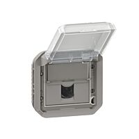 PLXN55 Z.RJ45 CAT 6A FTP PŘÍSTR.ŠEDÁ