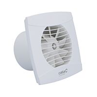 CATA Ventilátor UC 12 H Axiální, Slim design, bílý, 120 mm, 6 rychlostí, s nízkou hlučností 26dB, s časovačem a hygrostatem
