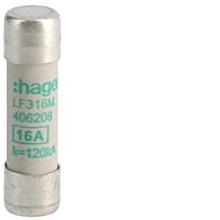 HAGER Pojistka LF316M, velikost 10x38, válcová (balení 10ks)