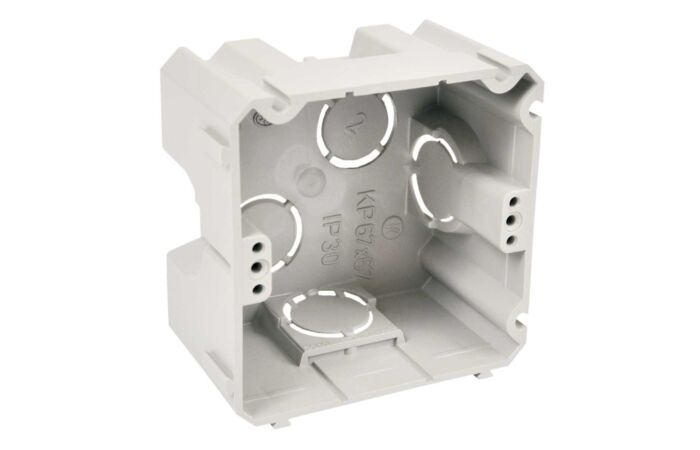 KOPOS Krabice KP 67X67_KA přístrojová šedá