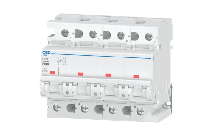 OEZ Jistič 80B/4 LVN 10kA