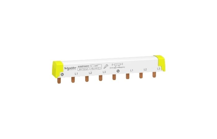 ACTI 9 propojovací lišta 4P 100A 8 modul
