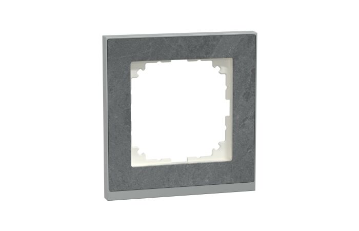 Rámeček M-Pure Decor 1násobný Slate/Alu