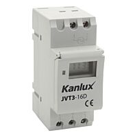 KANLUX Hodiny spínací JVT3-16AS na DIN lištu 16A 240V IP20