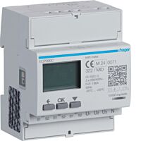 HAGER Elektroměr EC370 digitální s impedančním výstupem