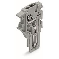WAGO Modul 2020-181 1vodičový koncový modul s pružinovou svorkovnicí Push-in CAGE CLAMP® 1,5 mm², šedá