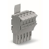 WAGO Svorka 2022-105/123-000 1vodičová pružinová Push-in CAGE CLAMP®, 4 mm², šedá