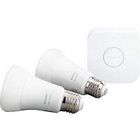 HUE Žárovka LED WHITE Bluetooth  9W (60) E27 806lm 2700K startovací sada IP20 (set 2ks)