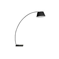 AZZARDO Svítidlo Olav AZ1034 E27 1x60 W stojací IP20 černá