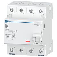 OEZ Chránič LFN-25-4-030AC proudový