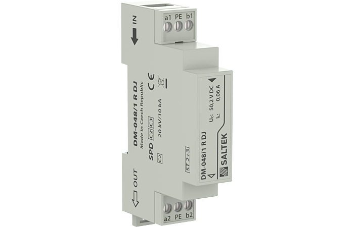 SALTEK Ochrana DM-048/1-R-DJ přepěťová 48V DC max.0,5A