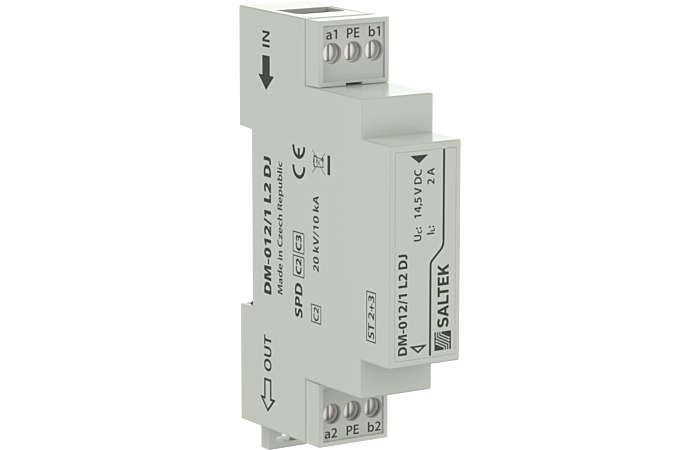 SALTEK Ochrana DM-012/1-L2-DJ přepěťová 12V DC max.2A