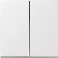 Ovladač GIRA 029527 Event dvojitý bílý