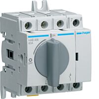 HAB406 Otočný vypínač 4P In=63 A