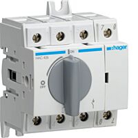 HAC408 Otočný vypínač 4P In=80 A