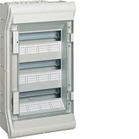 HAGER Skříň VECTOR II VE312L 36TE, průhledná dvířka, IP54