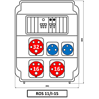Skříň ROS-11/I-15