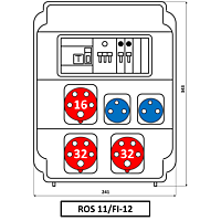 Skříň ROS-11/FI-12