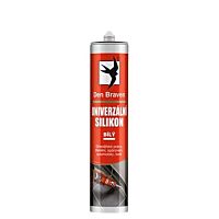 DEN BRAVEN Silikon univerzální 310ml bílá