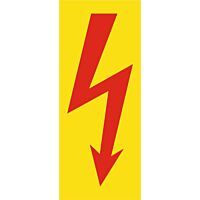 CUPRO Tabulka"VELKÝ BLESK" žlutý A6 samolepící