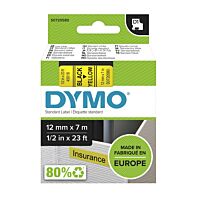 DYMO Páska 45018 12x7 černá na žluté