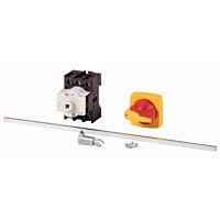 Hlavní vypínač, 3-pól, 25A, s kovovou os