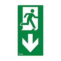 Bezpečnostní značka pro nouzové svítidlo