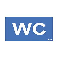 Bezpečnostní značka pro nouzové svítidlo