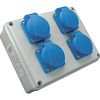 SEZ Skříň ROSP 4VZ mini zásuvková IP54, 4x230V
